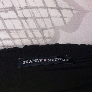 Off-shoulder Brandy Melville Top